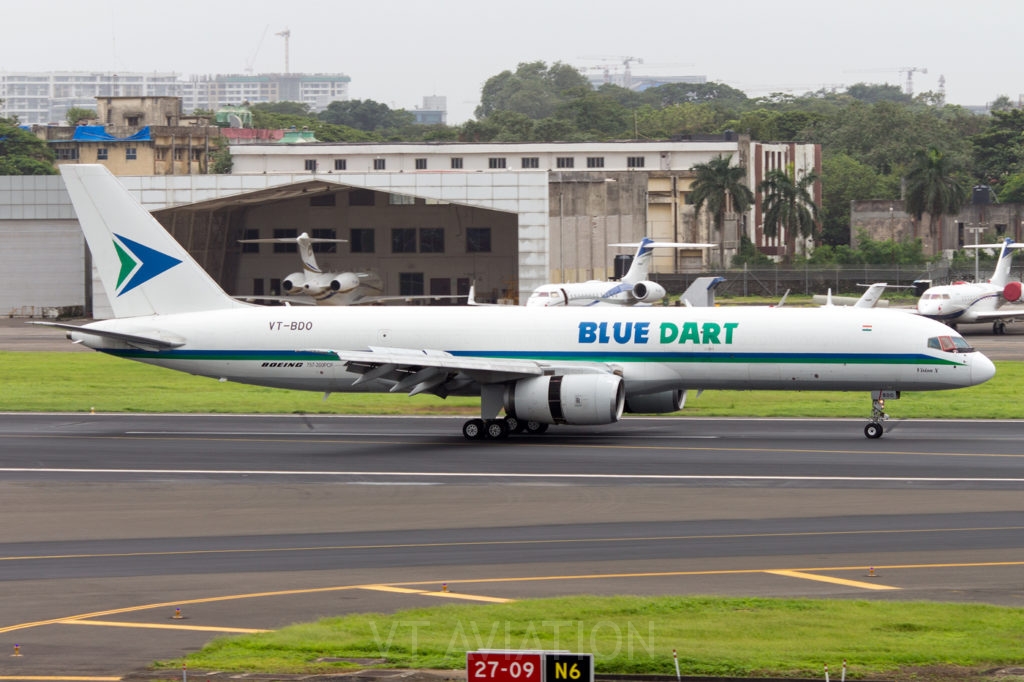 Blue Dart Aviation's VT-BDO, Boeing 757-200F