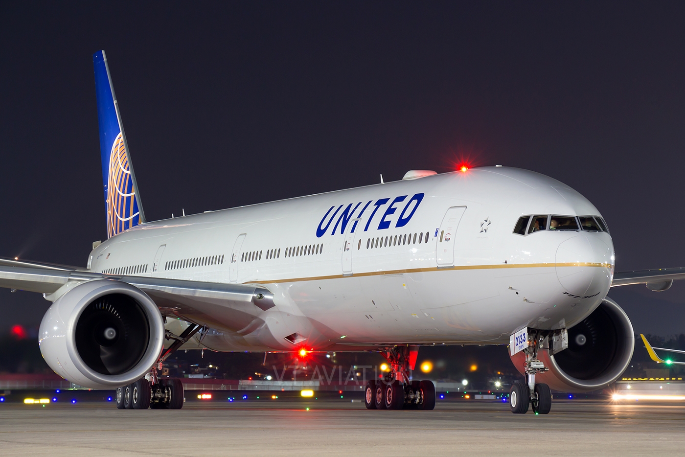 United Boeing 777 300ER At CSMIA Mumbai Victor Tango Aviation United Boeing 777 300ER At CSMIA Mumbai Victor Tango Aviation