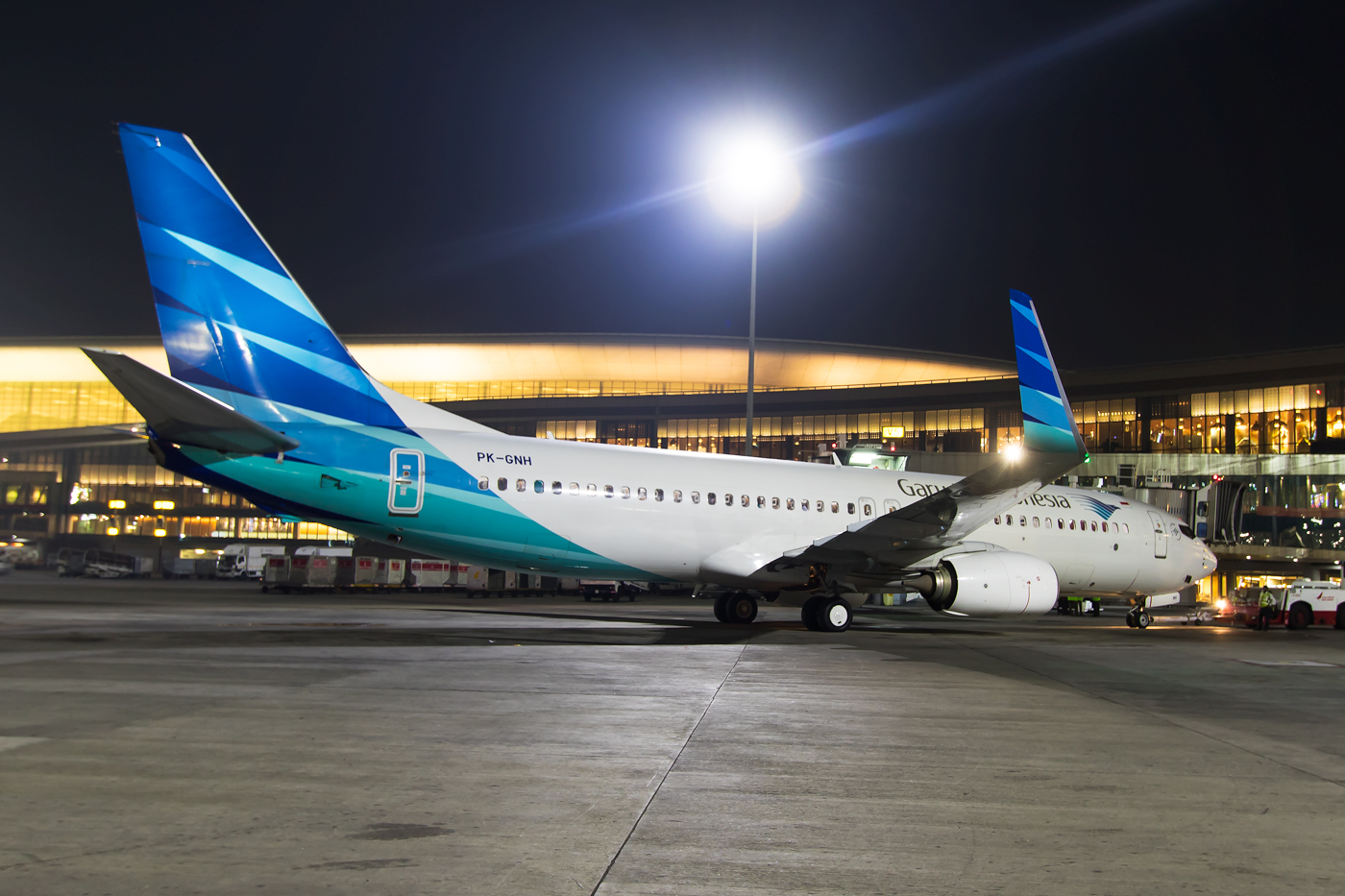 Garuda Indonesia Boeing 737 800 At CSMIA Mumbai Victor Tango Aviation