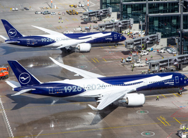 Lufthansa 100 years Berlin flights