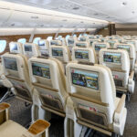Premium Economy in the newly retrofitted A380 aircraft- converted from two class to three class